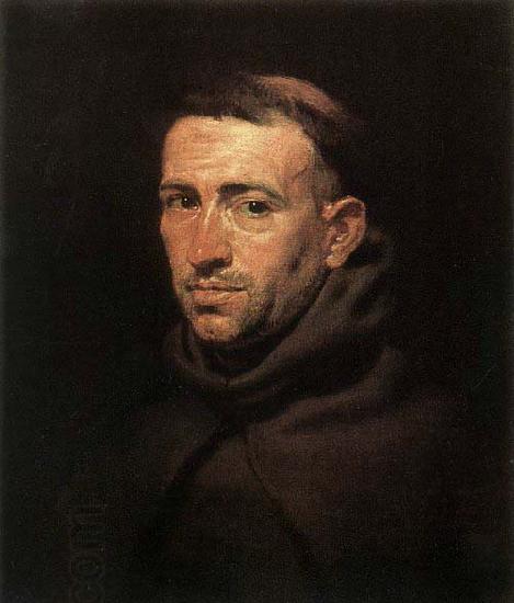 RUBENS, Pieter Pauwel Head of a Franciscan Friar oil painting picture